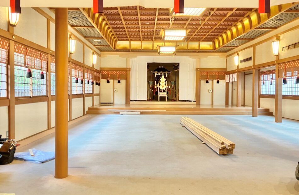 鳳凰殿［旧儀式殿］改装工事のお知らせ